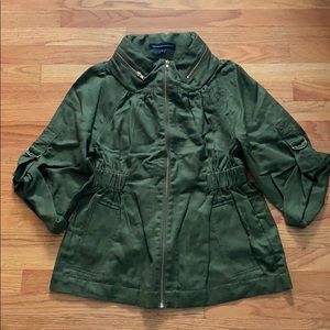 French Connection Green Utility Jacket